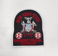 NY NYS New York State EMT Emergency Medical Technician Patch