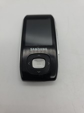 Samsung YP-T9J Digital MP3 player -  UNTESTED  Black No Charger Buy/Sold "as is"