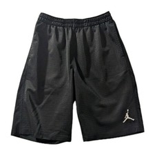 Nike Air Jordan Youth Basketball Shorts Black Jumpman Y2K Style Medium