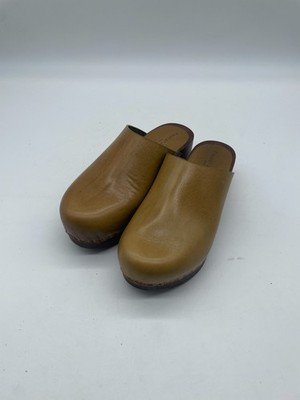 Fauzian Jeunesse - Damen - Clogs - Gr. 36 - ''Pecos Moschio'' - Abs. 5cm - Leder