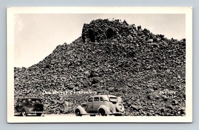 RPPC Blue River,OR Dee Wright Observatory Lane County Oregon Real Photo Postcard