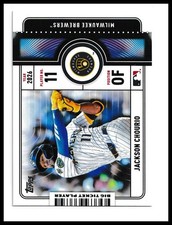 2026 Topps #BTP-12 Jackson Chourio Big Ticket Players Milwaukee Brewers