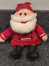 Stuffins 1999 CVS The Island Of Misfit Toys Santa Claus Bean Plush 7" Vintage