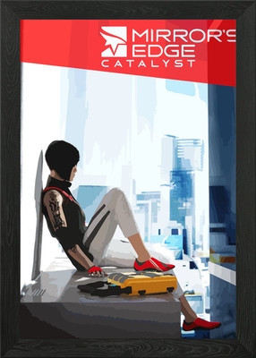 Mirror's Edge Catalyst: Faith Resti gerahmtes Wandbild Poster Leinwanddruck Bild