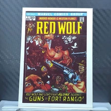 1984 Marvel Superheroes First Issue Covers RED WOLF #22