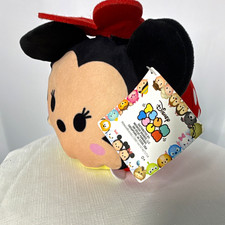Disney Tsum Tsum Minnie Mouse Medium Plush Toy 8"   New With Tags NWT 