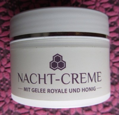 Nachtcreme mit Gelee Royale Aloe Vera Bienenwachs | Haut Balsam Natur Hautpflege