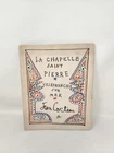 F Book Libro La Chapelle Saint Pierre, Villefranche sur Mer   Jean Cocteau