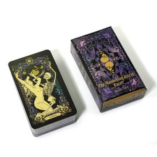 The Wandering Spirit Tarot Deck &ndash; Gothic Skeleton Tarot Cards with Storage Box
