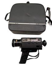 Chinon Reflex 800 SR Super 8 Movie Camera Japan 1974 w/ Case
