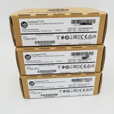 ALLEN-BRADLEY New Factory Sealed AB 1769-OF2 SER B Compact I/O Analog Output Module 1769OF2