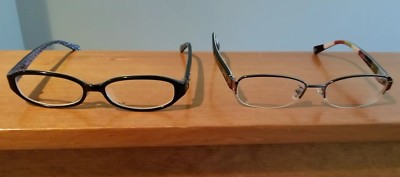 2-Authentic Coach Women 5004 Bettie& Coach 748A Willow Eyeglasses original Cases