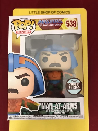 Funko Pop! TV Masters of the Universe Man-At-Arms #538 Specialty See Photos