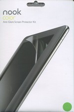Nook Tablet / Nook Color Anti-Glare Screen Protector Kit - SEALED PACKAGE