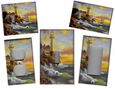 LIGHTHOUSE NAUTICAL No.1 HOME DECOR LIGHT SWITCH PLATES AND OUTLETS