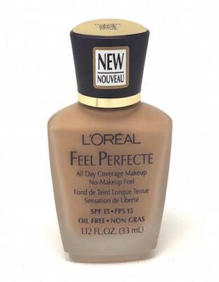 L'Oreal Feel Perfecte All Day Coverage Makeup Oil-Free SPF 15 (Select Color) 