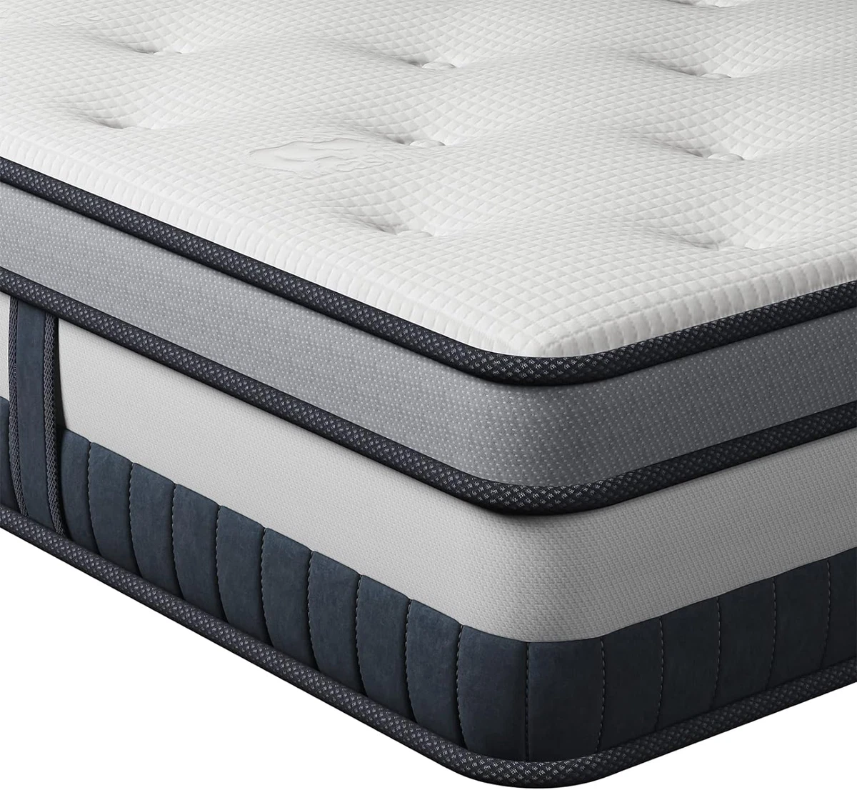 California King Mattress 10 Inch Innerspring Multilayer Hybrid Cal