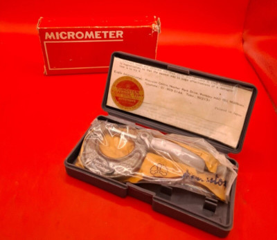 MITUTOYO Bügelmessschraube M110-25 analoge Feinmechanikwerkzeuge