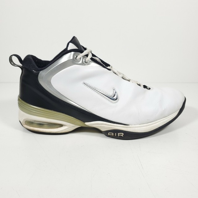 NIKE VINTAGE AIR MAX MEN'S BASKETBALL SHOE WHITE SIZE 11 SILVER LOGO 307249 104 eBay