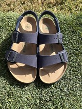 Men s Birkenstock Arizona Vegan Strapback Sandal Sz 11