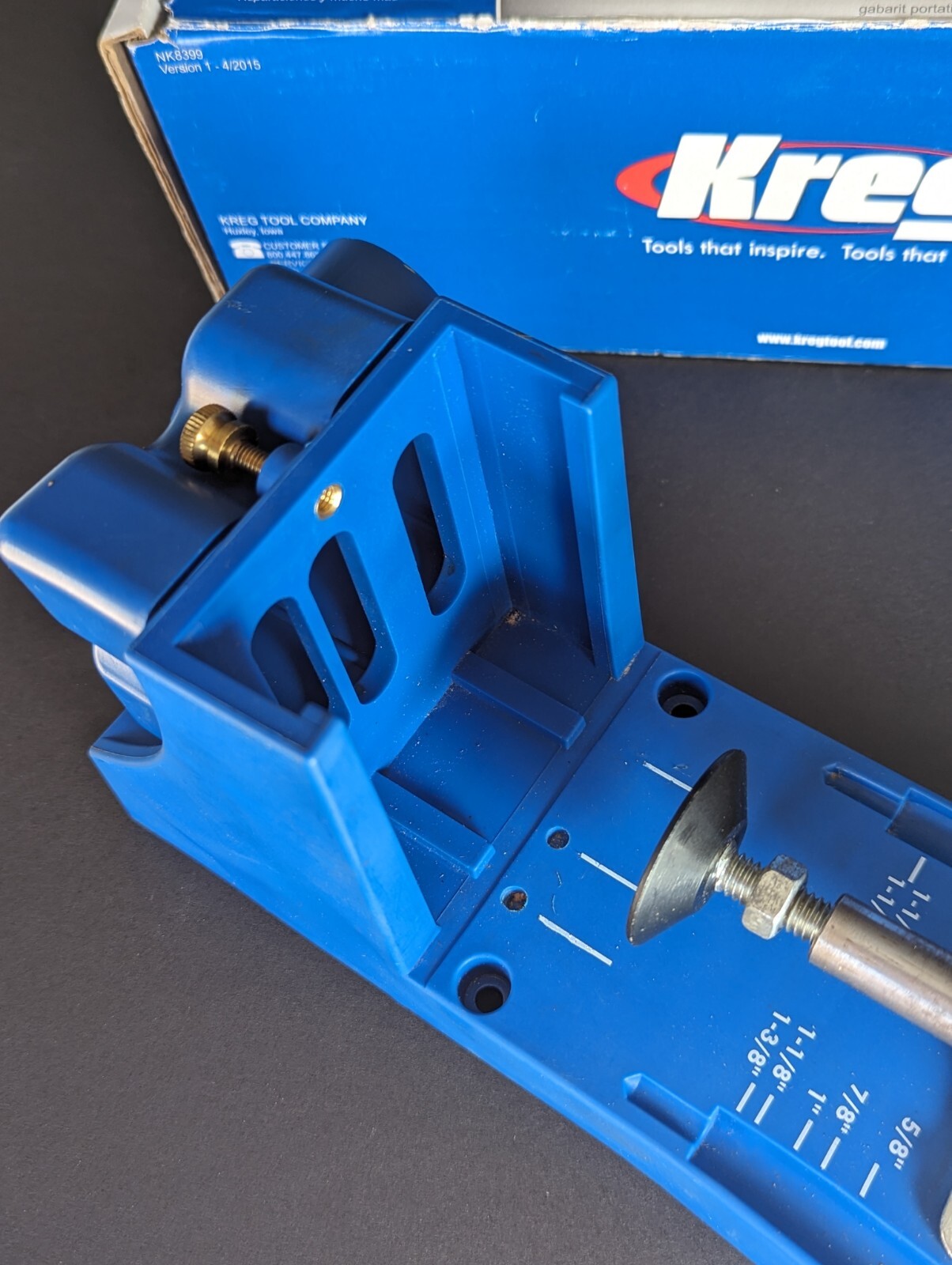 Kreg K4 System Pocket Hole Jig w/ Guide Portable Base Vacuum Port eBay