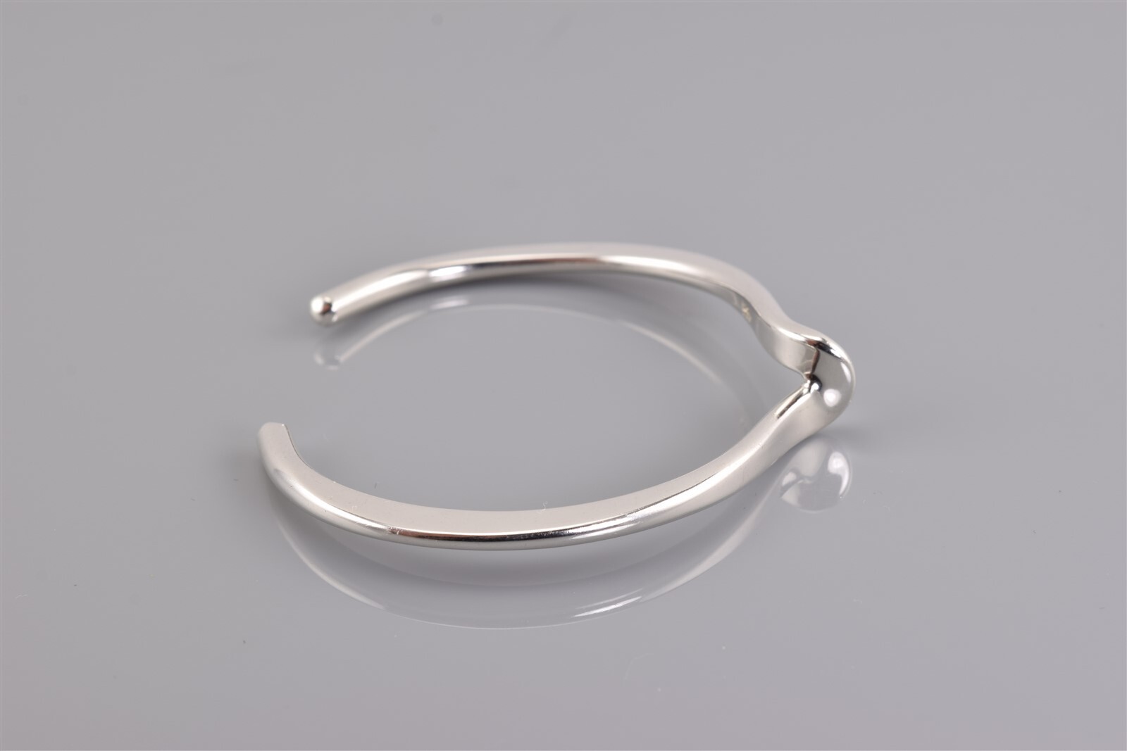 Sterling Silver Solid Swirled Twist Modernist Cuf… - image 3