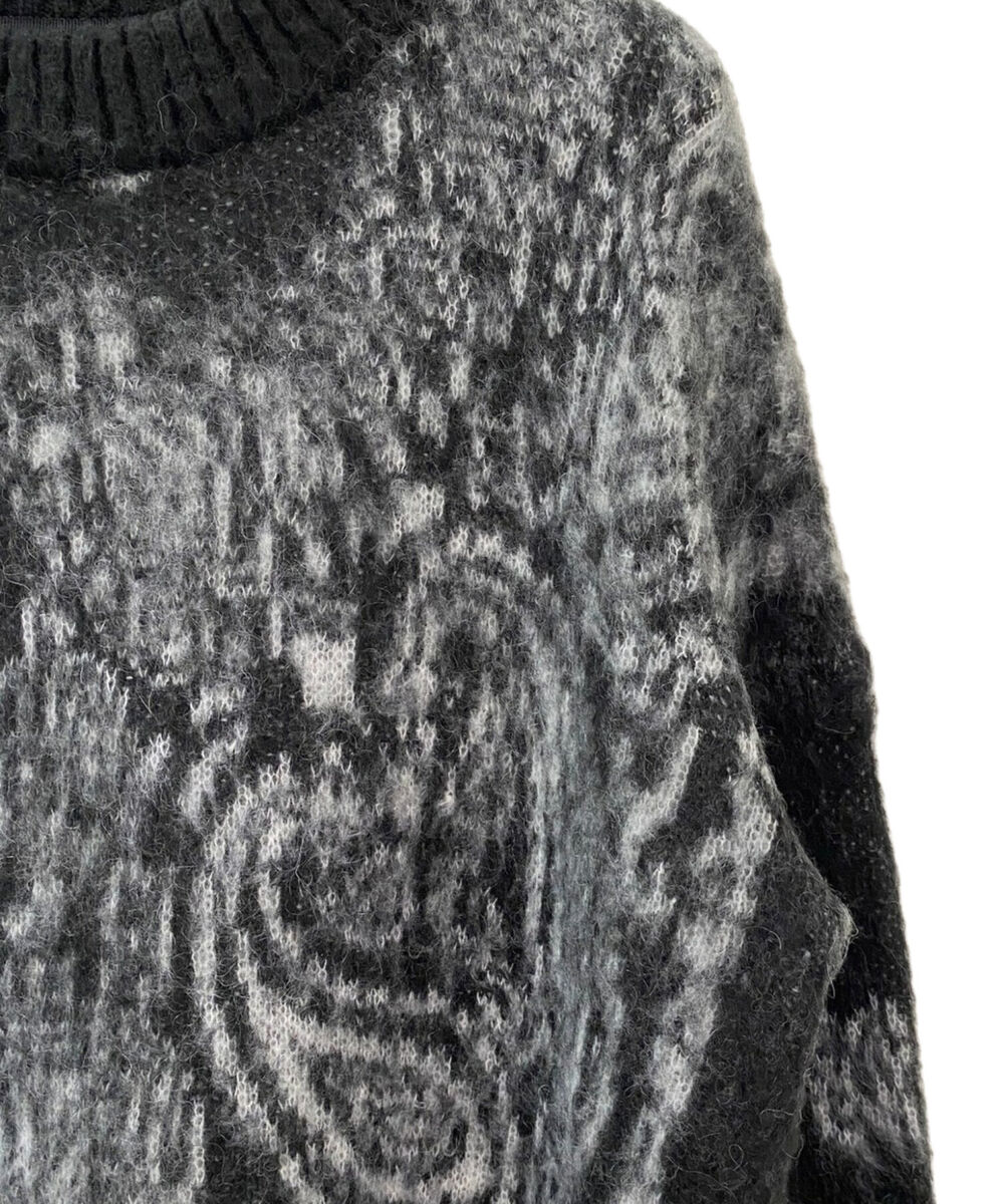 M Sacai Bandana Jacquard Knit Pullover Shoulder width 42cm M Sacai Bandana Jacquard Knit Pullover Shoulder width 42cm