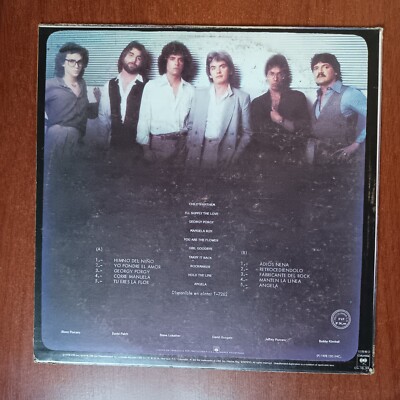 Toto [1978] Vinyl LP Electronic Synth Pop Classic Alternative Prog