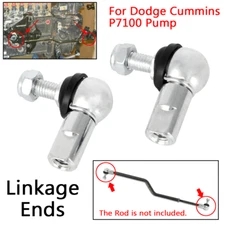 Pair Pump Throttle Linkage Ends Kit For Dodge Cummins P7100 1994-1998 Dodge Rams