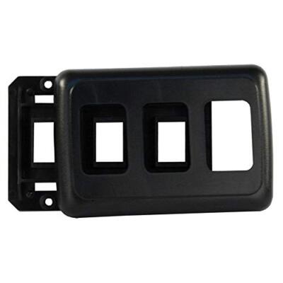 JR PRODUCTS 12325 TRPL SW BASE&FACE PLT  BK