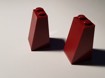 LEGO  2 x 3684c Dach Stein 75° 2 x 2 x 3 dunkelrot 6007898 (#F26) Dark Red