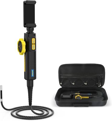Endoscope Inspection Camera Two-Way Articulating Industrial Borescope 3FT 1080P