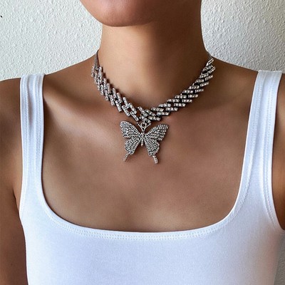 Iced Miami Cuban Link Choker necklace 
