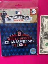 BOSTON RED SOX WORLD SERIES Champion 2018 COLLECTORS PATCH one size BASEBALL MLB