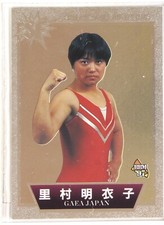 Meiko Satomura (GAEA JAPAN) - 1997 BBM Pro-Wrestling Holo card