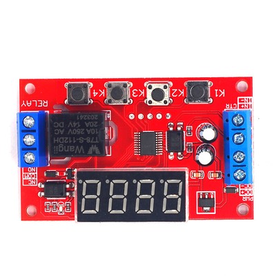 5V/12V/24V Delay Time Relay Module 32 Modes 20mA Multifunction Automatic Control