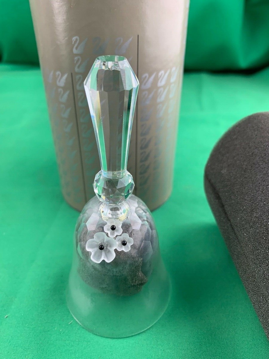 RETIRED Swarovski Silver Crystal Dinner BELL 7467 NR 054 000 D2 IN