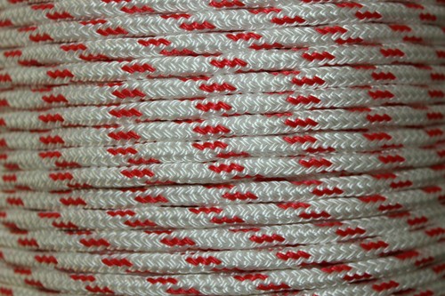 6mm x 50m Polyester Rope Double Braid Marine Yacht Sailing Mooring Boat ...