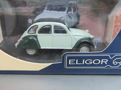 Citroen 2CV6 Vert Chamille Green - Eligor Maßstab 1:43 OVP