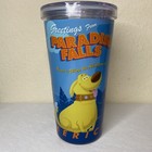Disney Parks UP 3D Tumbler Greetings From Paradise Falls Russell Dug No Straw
