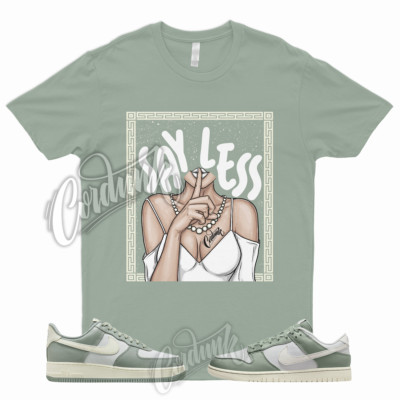 SHHH T Shirt to Match Dunk Low Mica Green Sail Photon Air Force Max Plus LX 1 90