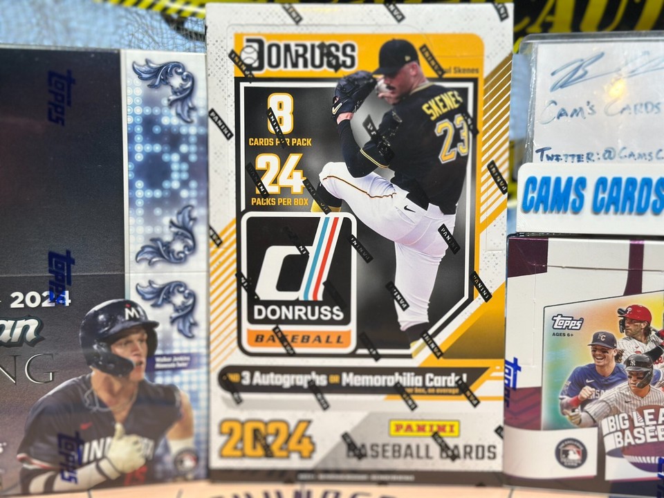 Los Angeles Dodgers 24 MLB 3Box STERLING MINI BOX Hobby Box BREAK