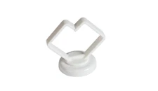 Mag Daddy 3/4" Magnetic Cable Holder White Pack of 10
