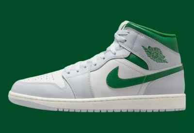 NIKE Air Jordan 1 Mid Summit White Pine Green DQ8426 142 MEN'S
