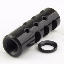 .223 223 Full Size TPI Competion Muzzle Brake 1/2x28 TPI Pitch w/ Crush Washer