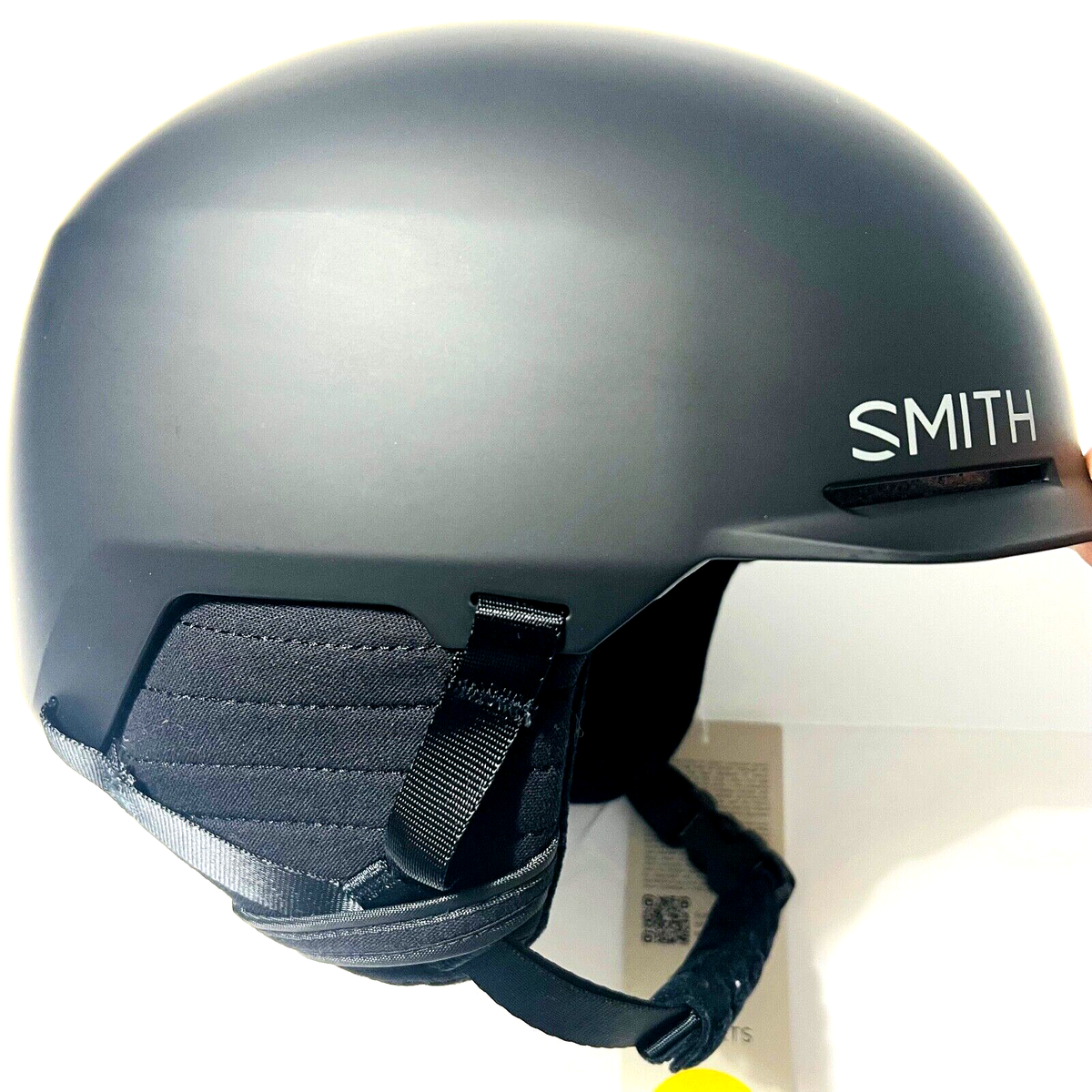 Smith Ultimate Integration AirEvac Black Snowboard Helmet Youth