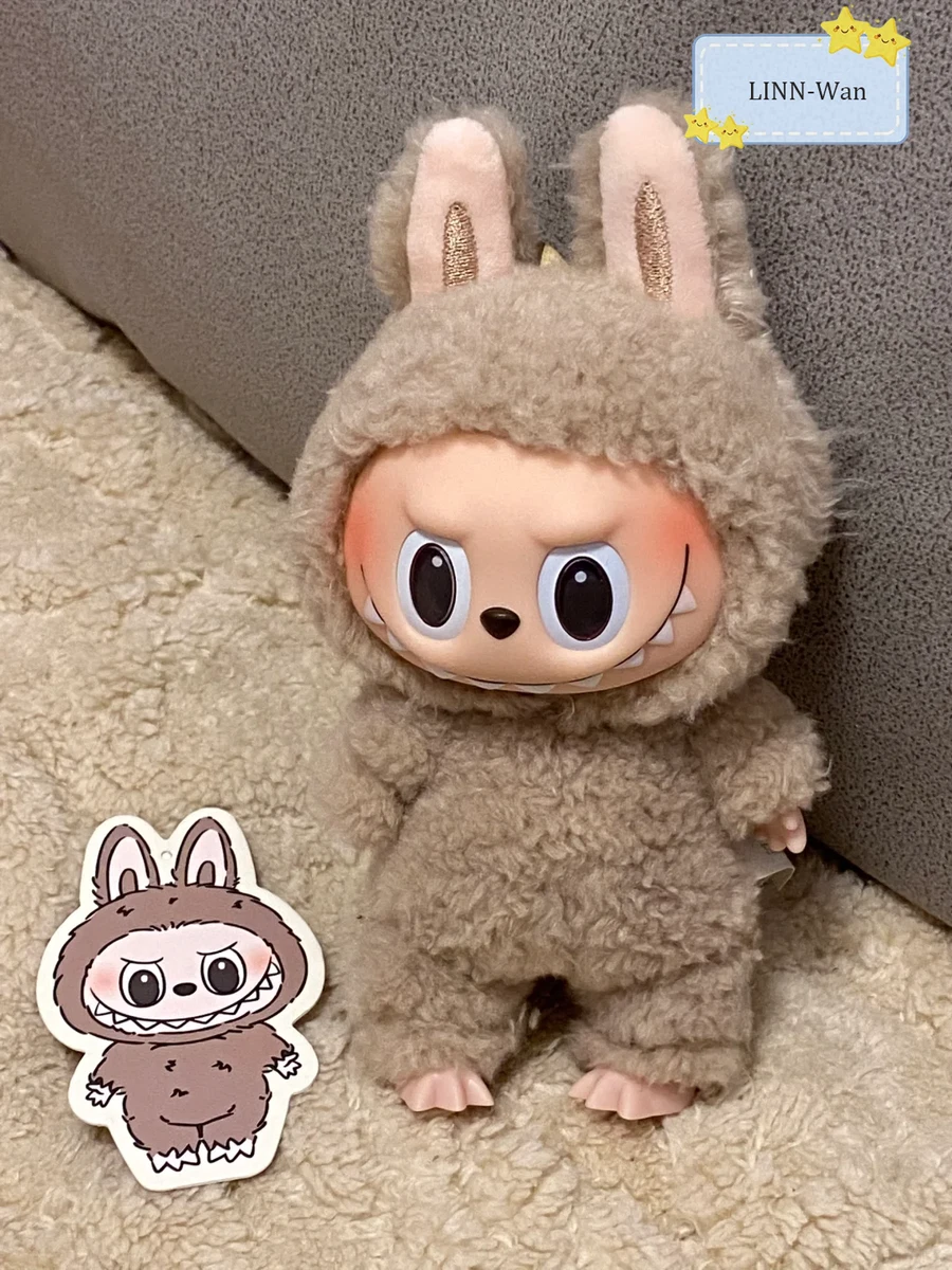 ぬいぐるみ POPMART THE MONSTERS LABUBU Toffee POP MART LABUBU-The Monsters-Macaron-Plush Dolls Toy Figure