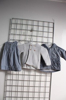 3x Kleinkinder Babys Winter Kleidung Paket - Größe 3-6 Monate gute Marken - Lt9