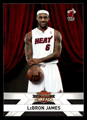 LeBRON JAMES #138 2010 Panini Threads card