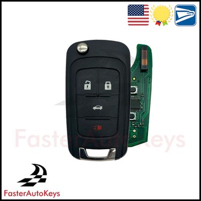 [Cut to Your Car] Complete 4 Button Remote Key for Buick 2010-2019